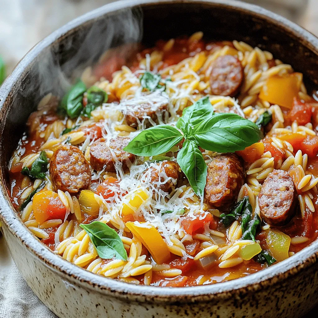 When making One-Pot Italian Sausage and Orzo Pasta, the right ingredients are key. Let’s explore what works best for this dish.