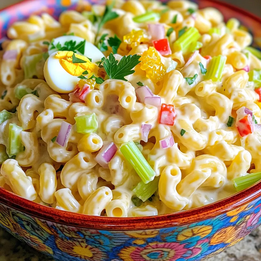 Classic Macaroni Salad Simple and Tasty Recipe