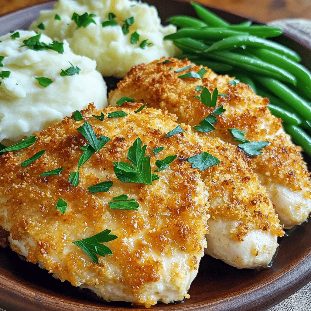 Copycat Longhorn Parmesan Crusted Chicken Delight