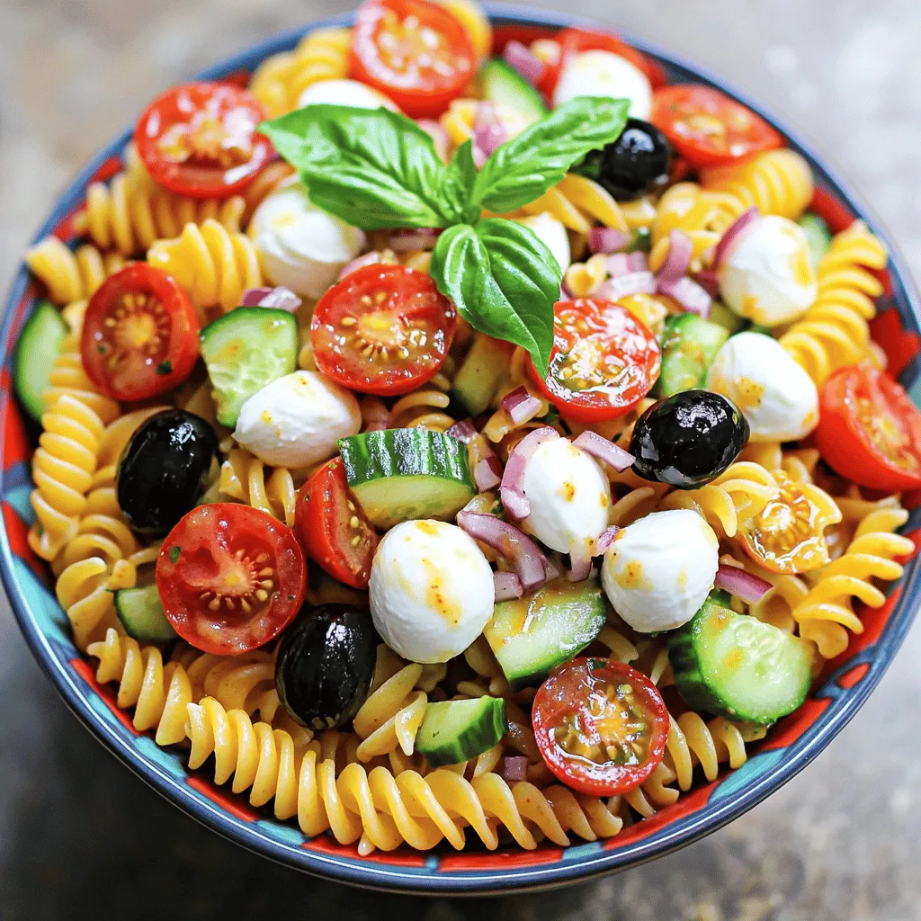 Best Italian Pasta Salad Simple and Tasty Recipe