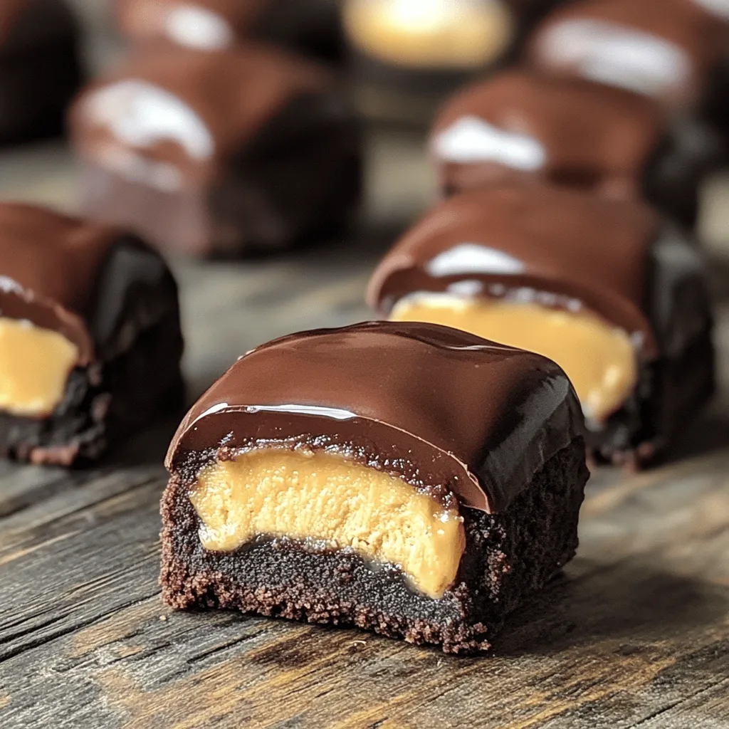 Buckeye Brownie Bites: A Delightful Dessert Combining Chocolate and Peanut Butter
