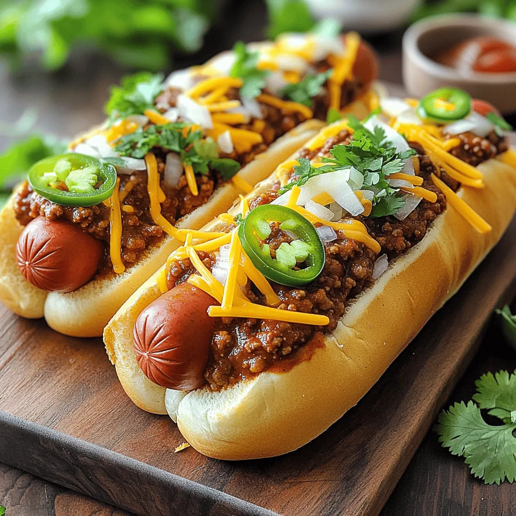 Chili Dog Craze Satisfy Your Cravings with Flavor