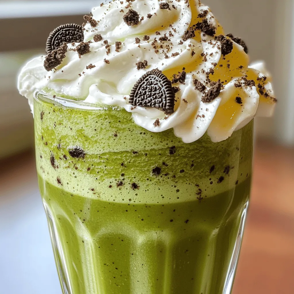 Cookies &#038; Cream Matcha Frappe Tasty and Easy Recipe