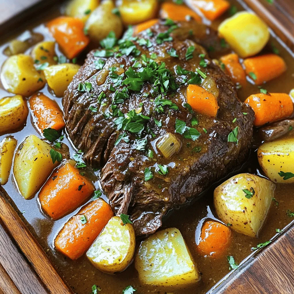 To make a great pot roast, you need some key items. Here’s what you’ll need: