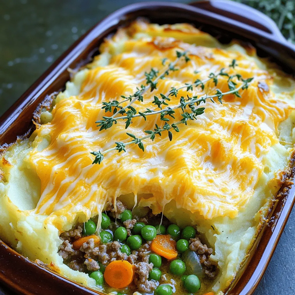 Shepherd’s Pie Flavorful Comfort Food Delight