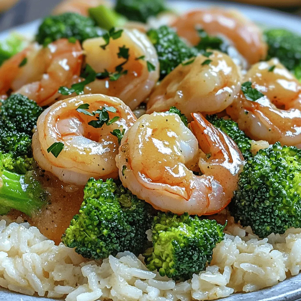 Garlic Butter Shrimp and Broccoli: A Quick and Nutritious Delight