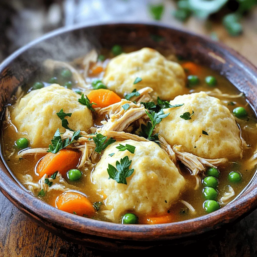 Savory Slow Cooker Chicken Dumplings Simple Delight