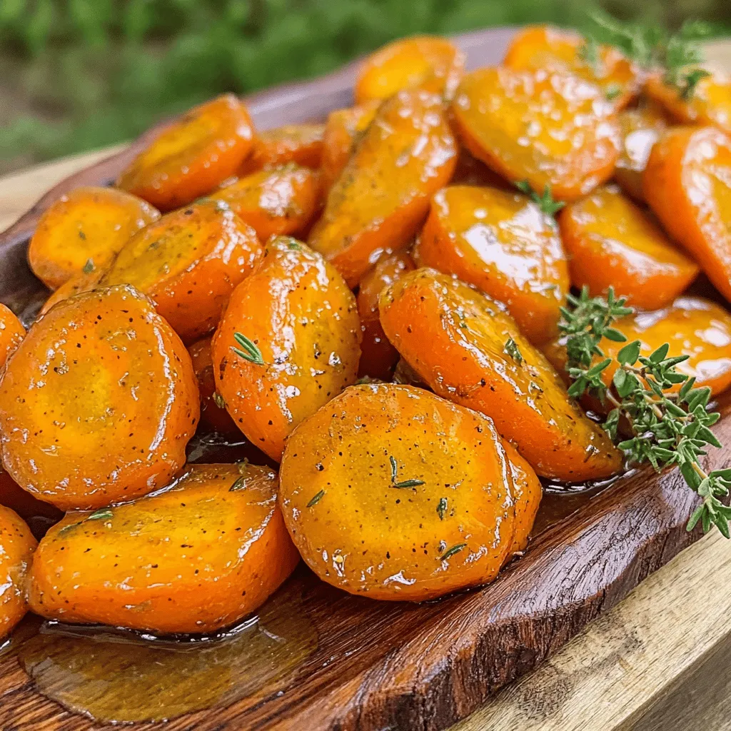 Here’s what you need for honey mustard glazed carrots. Gather these items to create a tasty side dish.