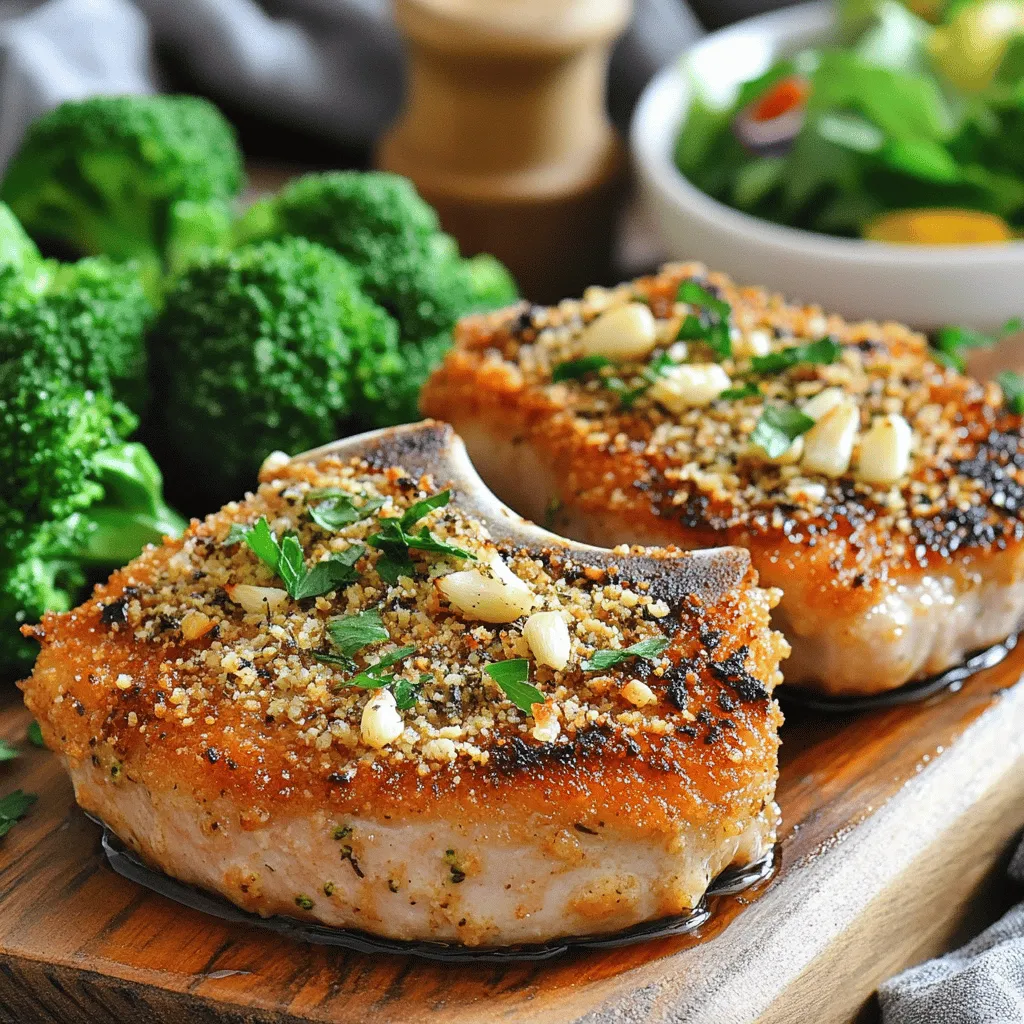 Garlic Parmesan Pork Chops Tasty and Simple Recipe