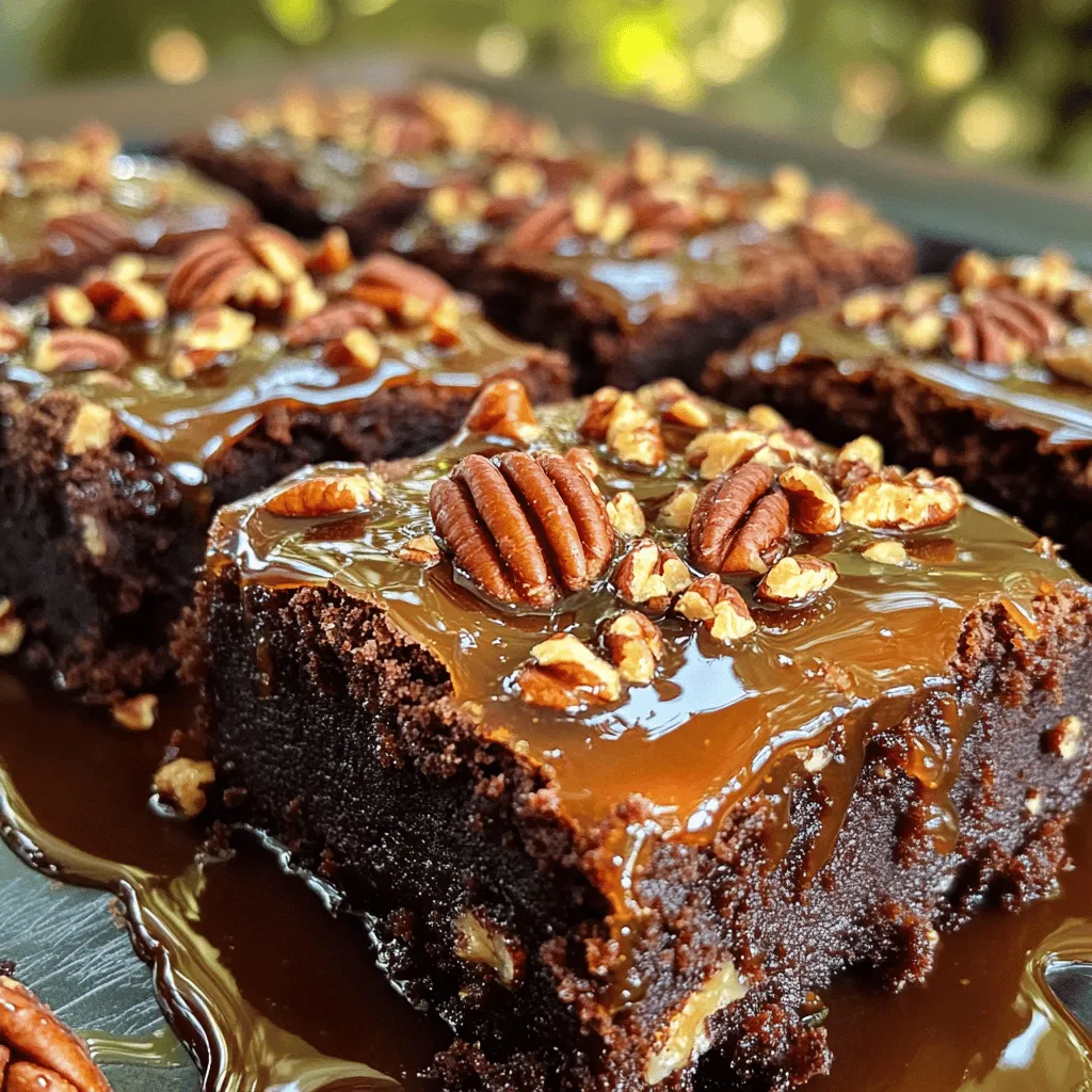 Pecan Pie Brownies Delightful and Rich Dessert Treat
