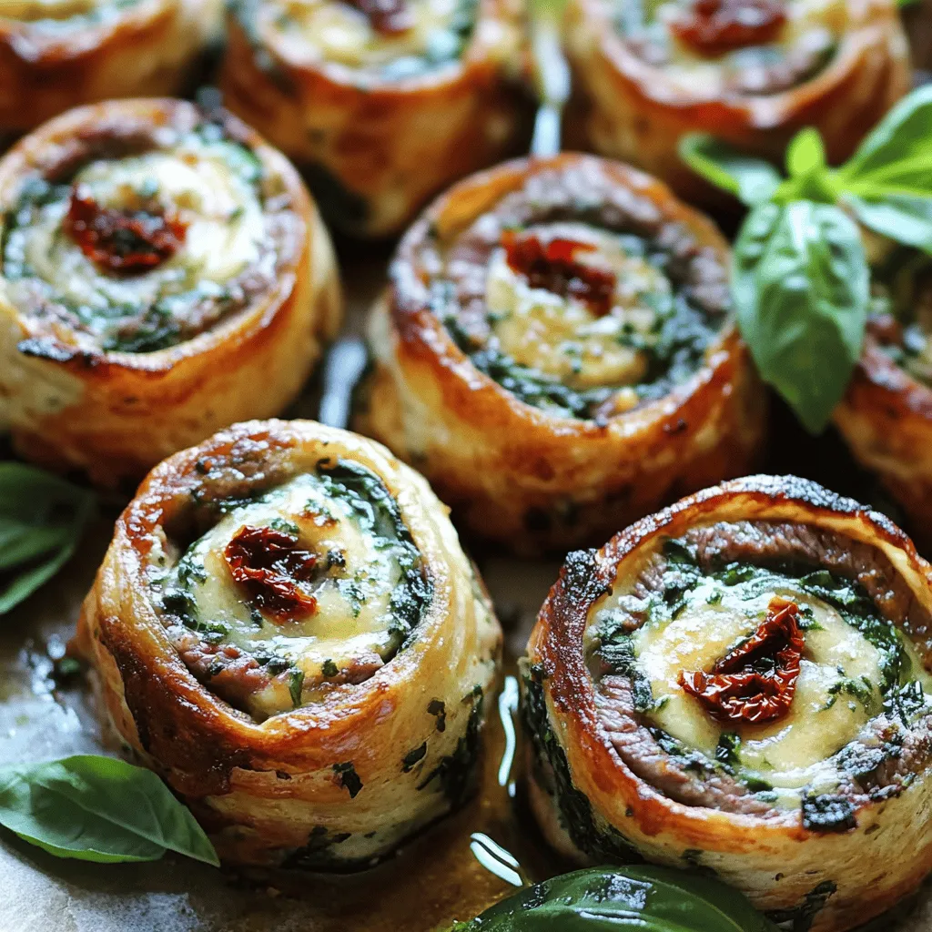 Savory Steak Pinwheels Recipe Simple and Delicious