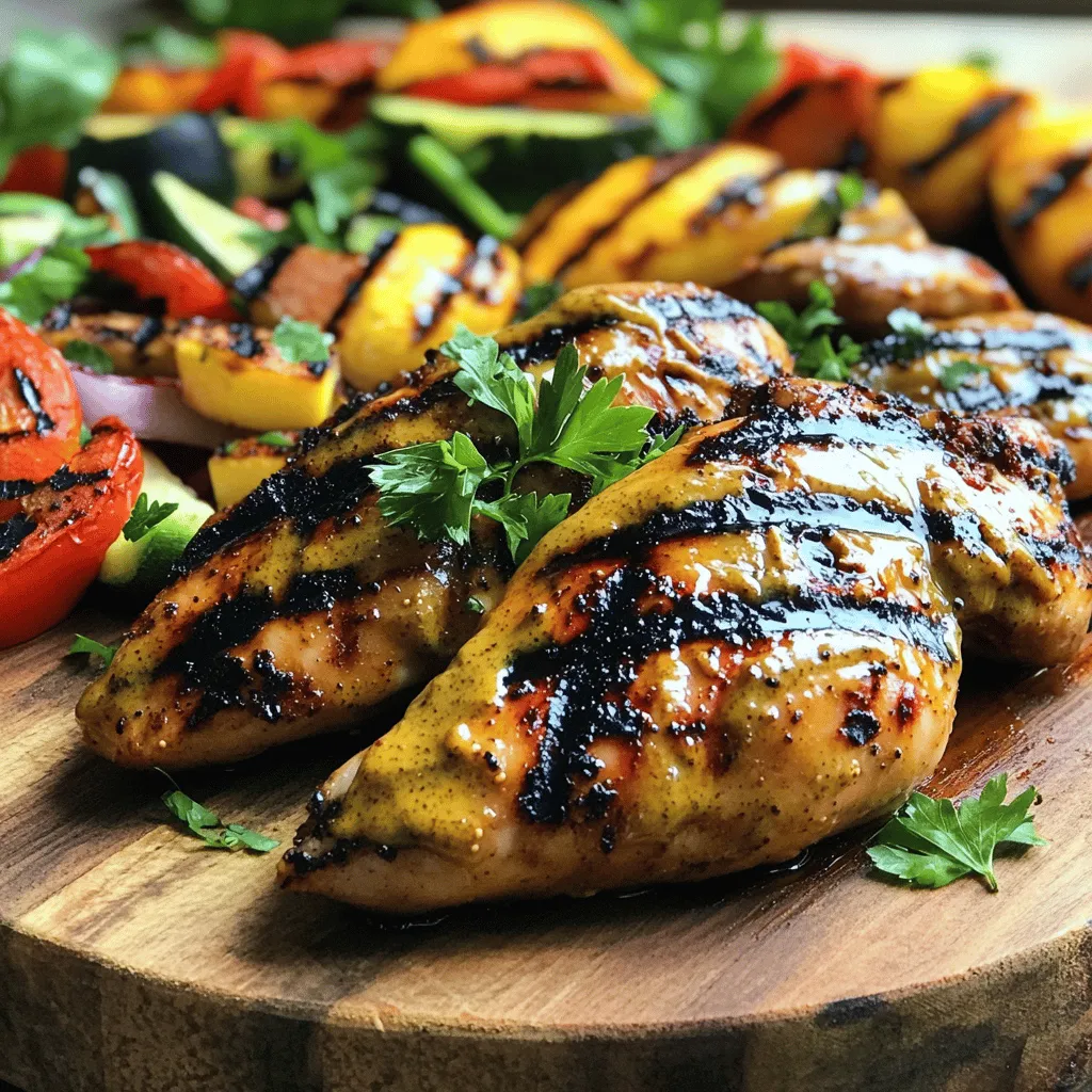 Honey Mustard Grilled Chicken Savory and Simple Meal