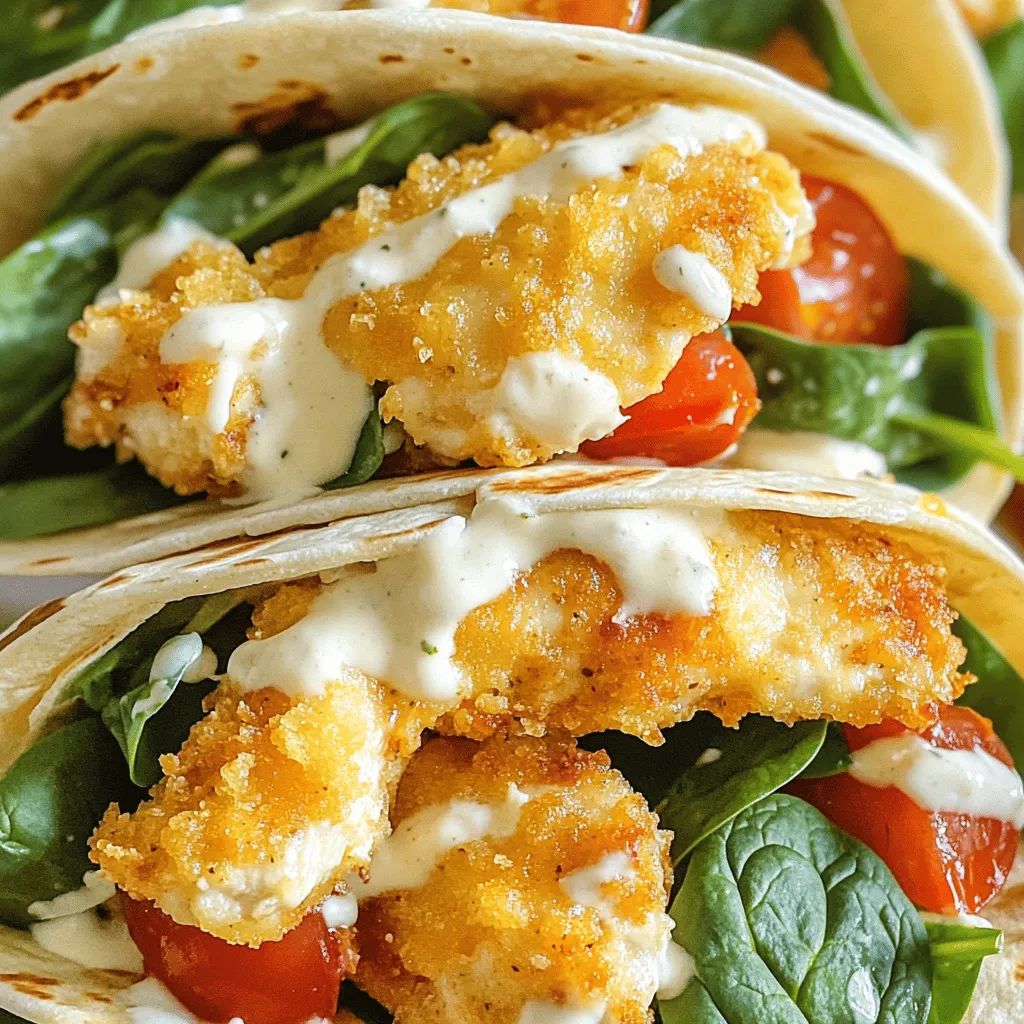 Cheesy Garlic Chicken Wraps Flavorful and Simple Meal