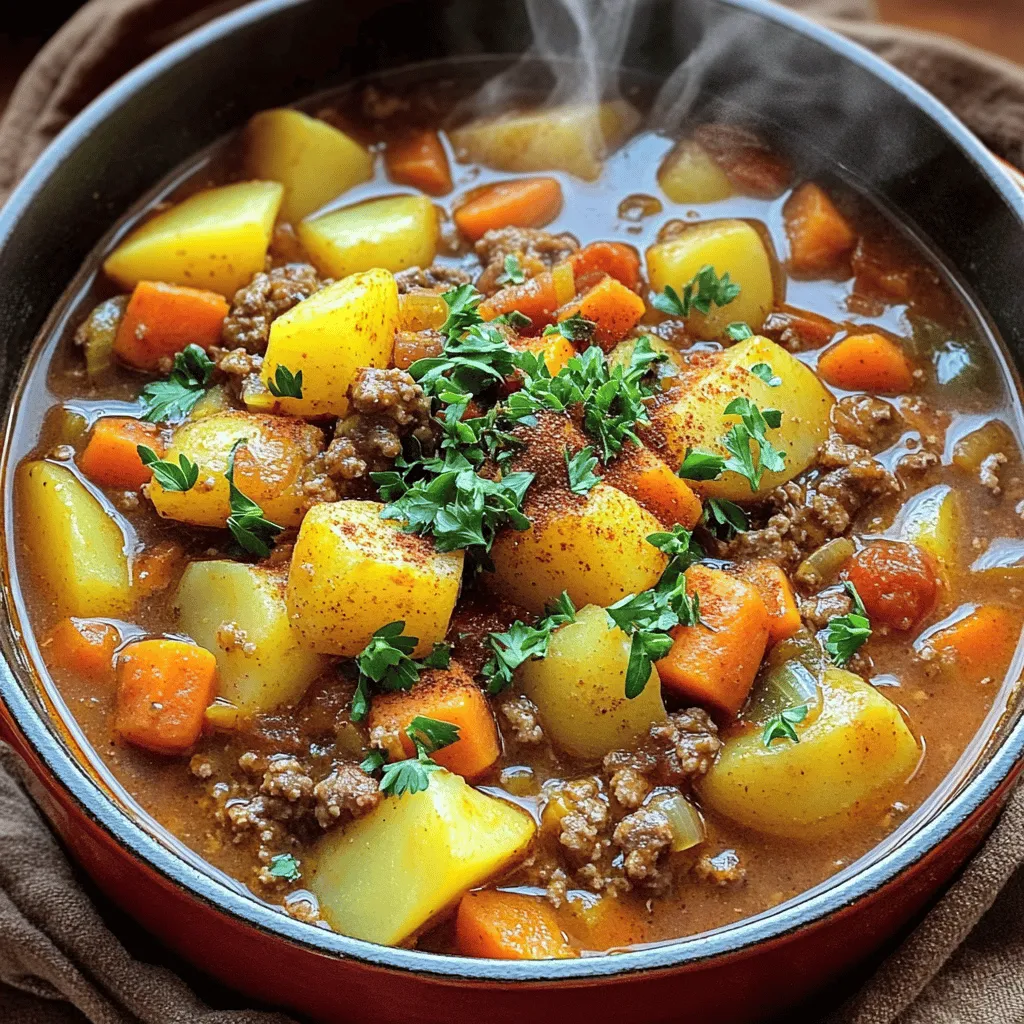 Cowboy's Campfire Stew: A Hearty One-Pot Delight