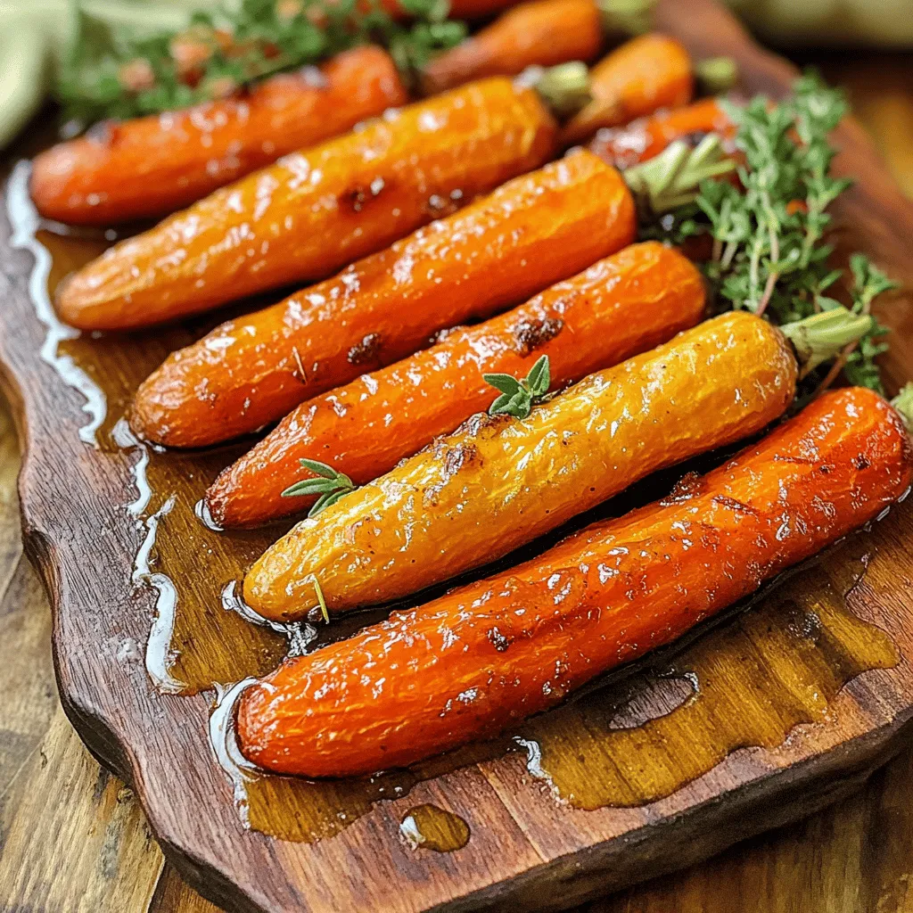 Honey Roasted Carrots Savory and Sweet Side Dish