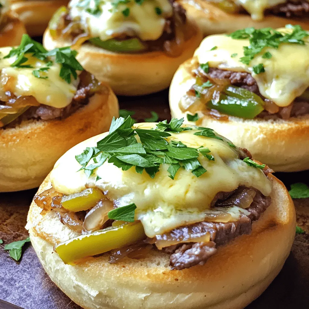 Philly Cheesesteak Sliders Flavor-Packed Party Treat