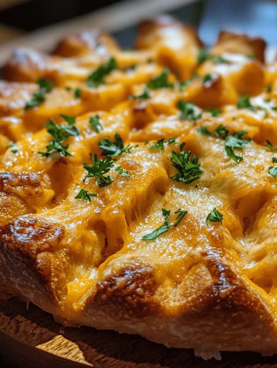 Cheesy Christmas Tree Bread Recipe