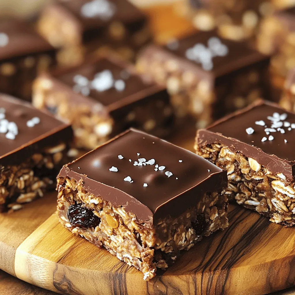 No Bake Chocolate Oat Bars Quick and Easy Recipe