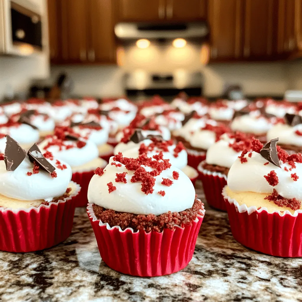 Mini Red Velvet Cheesecakes Delightful and Dreamy Treat