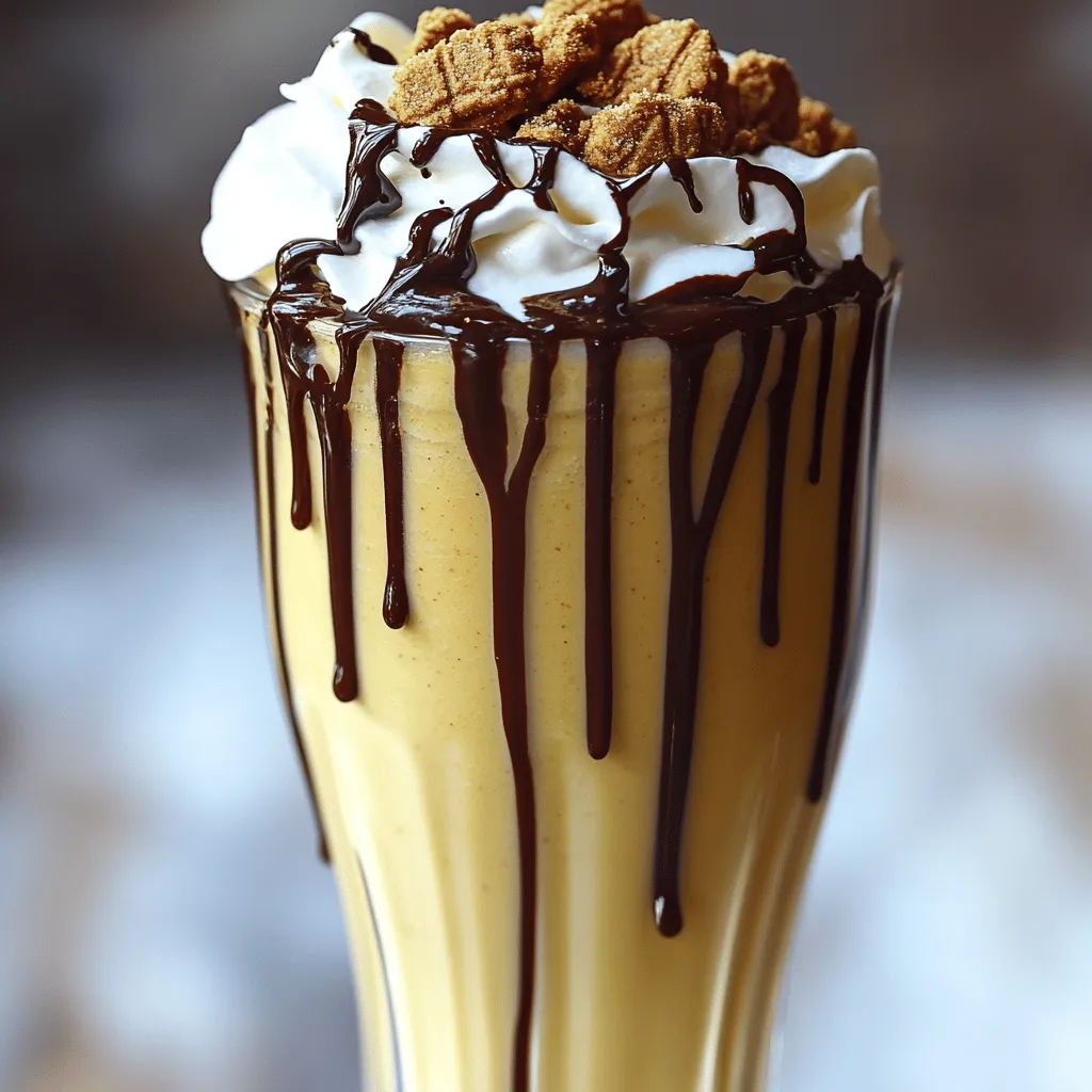 Creamy Biscoff Cookie Butter Milkshake Delight