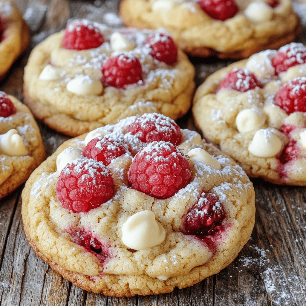 Raspberry Cheesecake Cookies Tasty Flavorful Treat