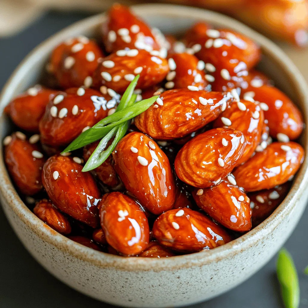 Sriracha Glazed Almonds Simple and Flavorful Snack