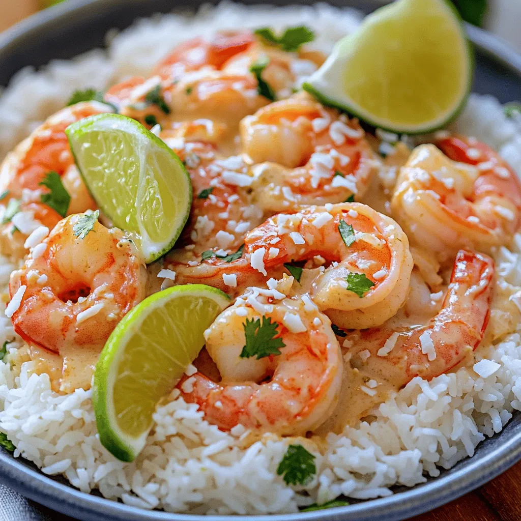 For this dish, you need just a few key ingredients: - 1 lb large shrimp, peeled and deveined - 1 can (13.5 oz) coconut milk - 2 tablespoons lime juice - Zest of 1 lime - 2 cloves garlic, minced - 1 tablespoon fresh ginger, grated - 1 tablespoon honey - 1 teaspoon red pepper flakes (adjust to your spice preference) - Salt and pepper to taste