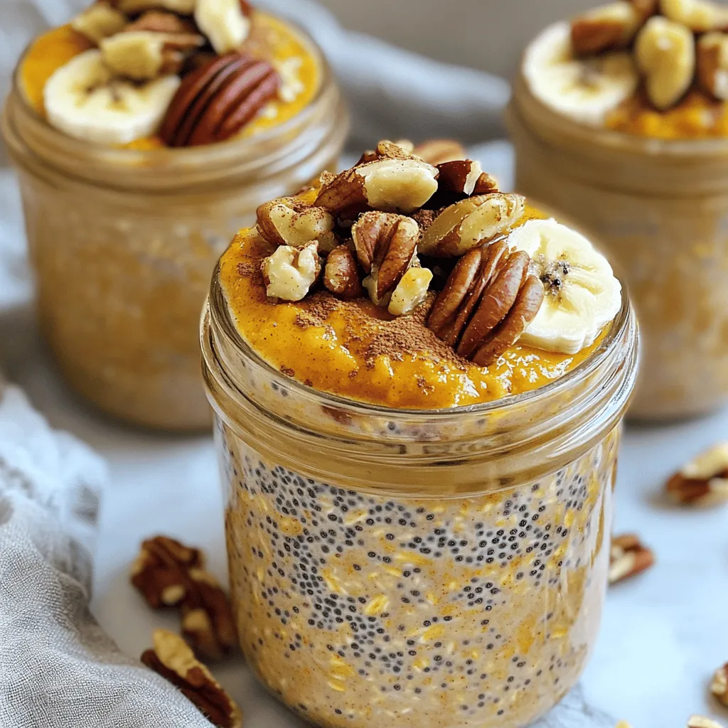 Pumpkin Spice Overnight Oats Easy and Nutritious Recipe