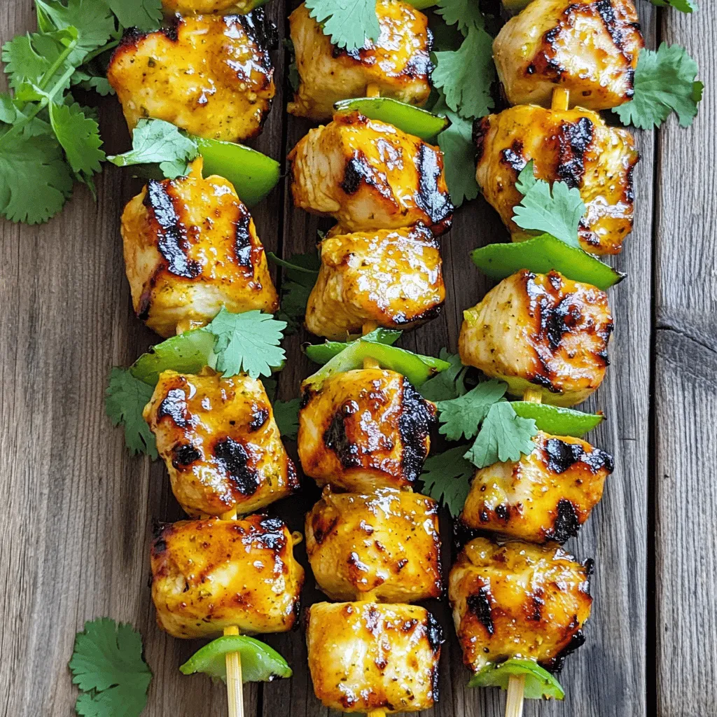 Chili Lime Grilled Chicken Skewers Flavorful Delight