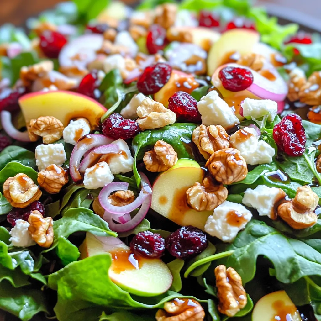 Cranberry Walnut Salad Simple and Tasty Recipe