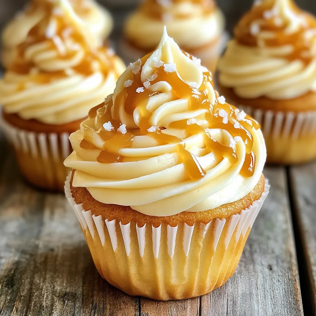 Sweet &#038; Salty Delights: Salted Caramel Cupcakes