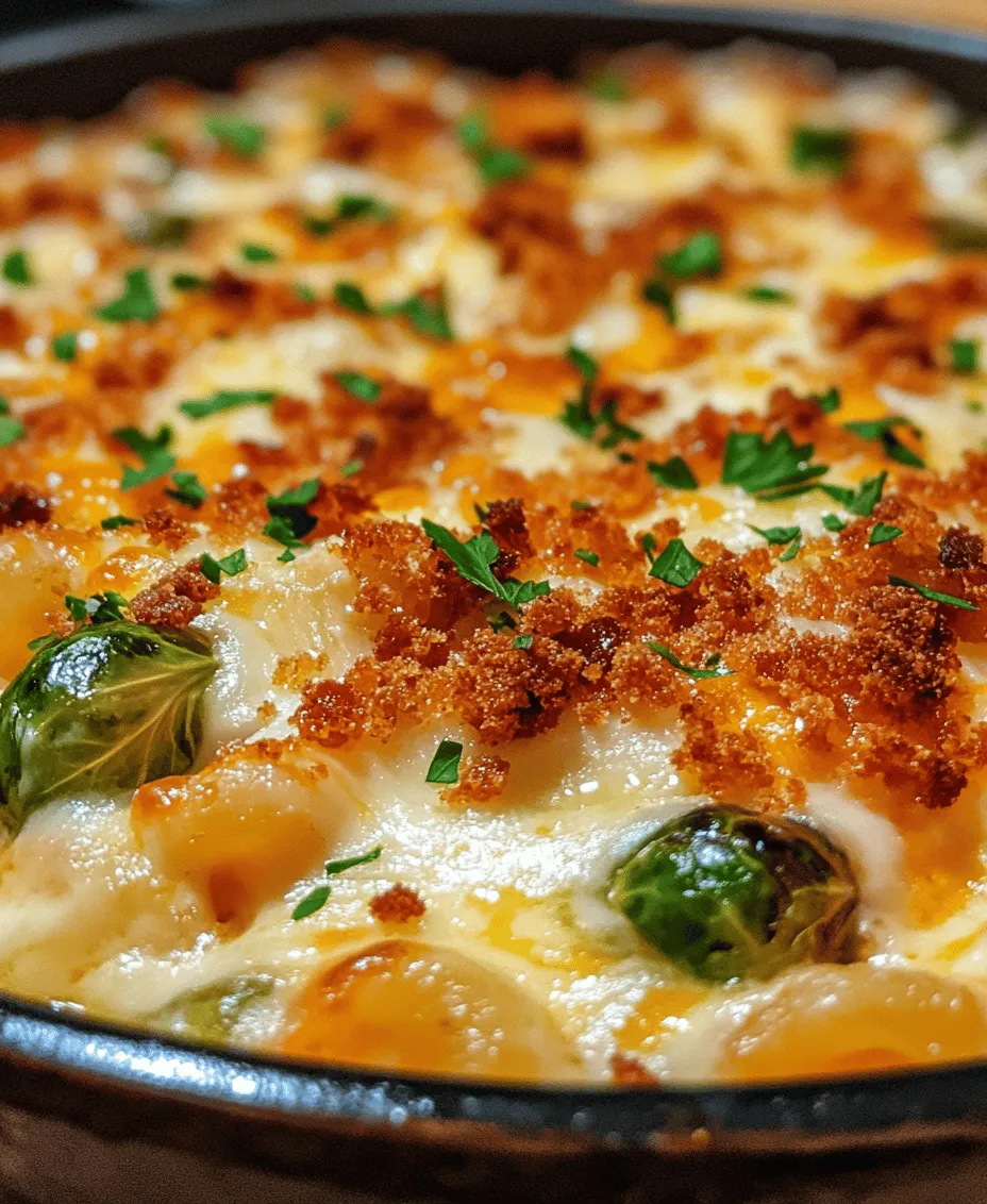 To create the perfect Mac and Cheese with Brussels Sprouts & Bacon Breadcrumbs, we need to carefully select our ingredients. Each component plays a crucial role in building the dish