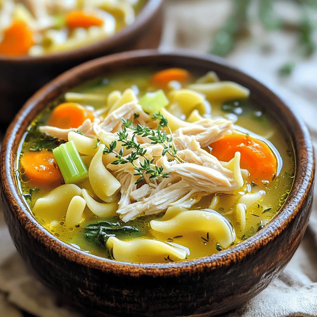 Chicken Noodle Soup Recipe Easy and Comforting Meal