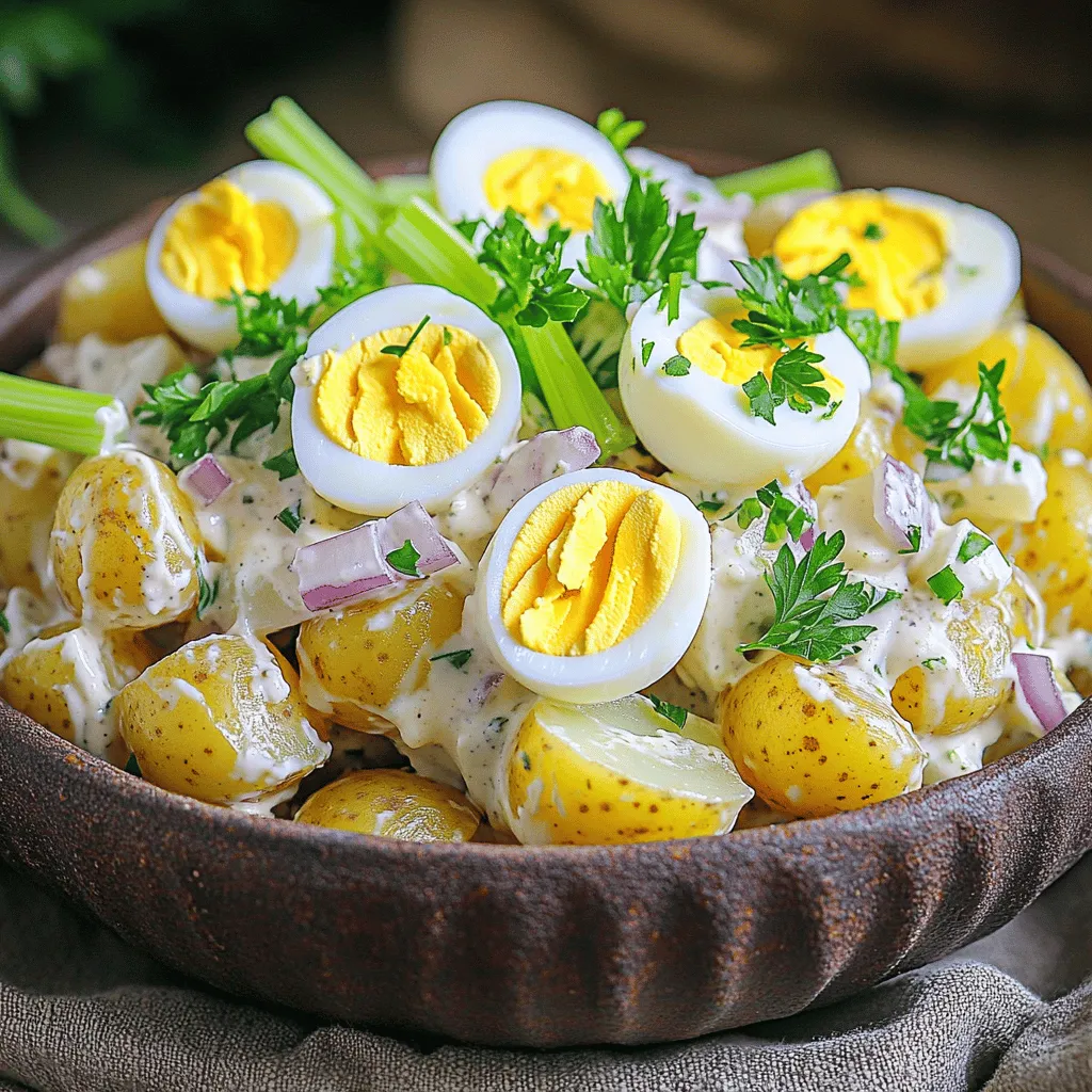 Classic Country Potato Salad Simple and Tasty Recipe