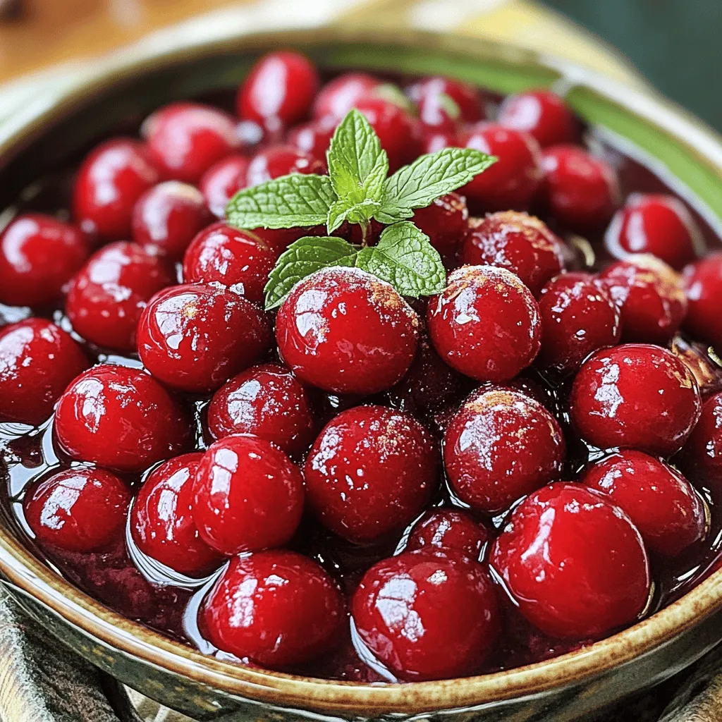 Easy Cherry Compote Sweet and Simple Recipe