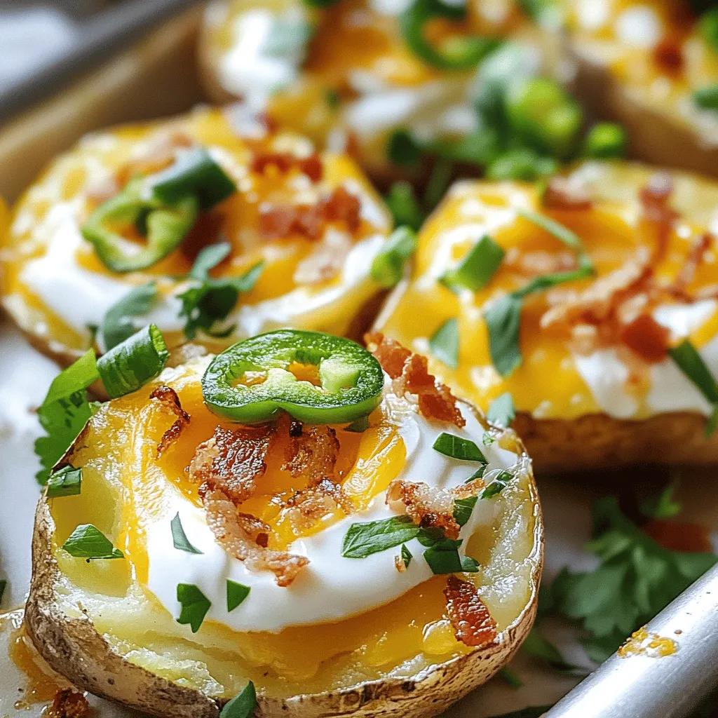 Crispy Cheesy Mini Potato Skins: A Delicious Appetizer for Any Occasion