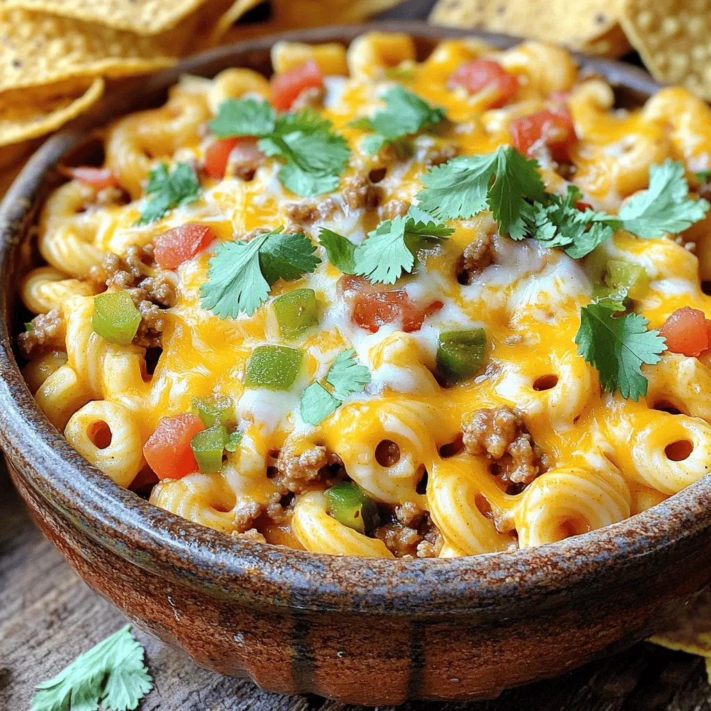Cheesy Taco Pasta Comforting and Quick Weeknight Meal
