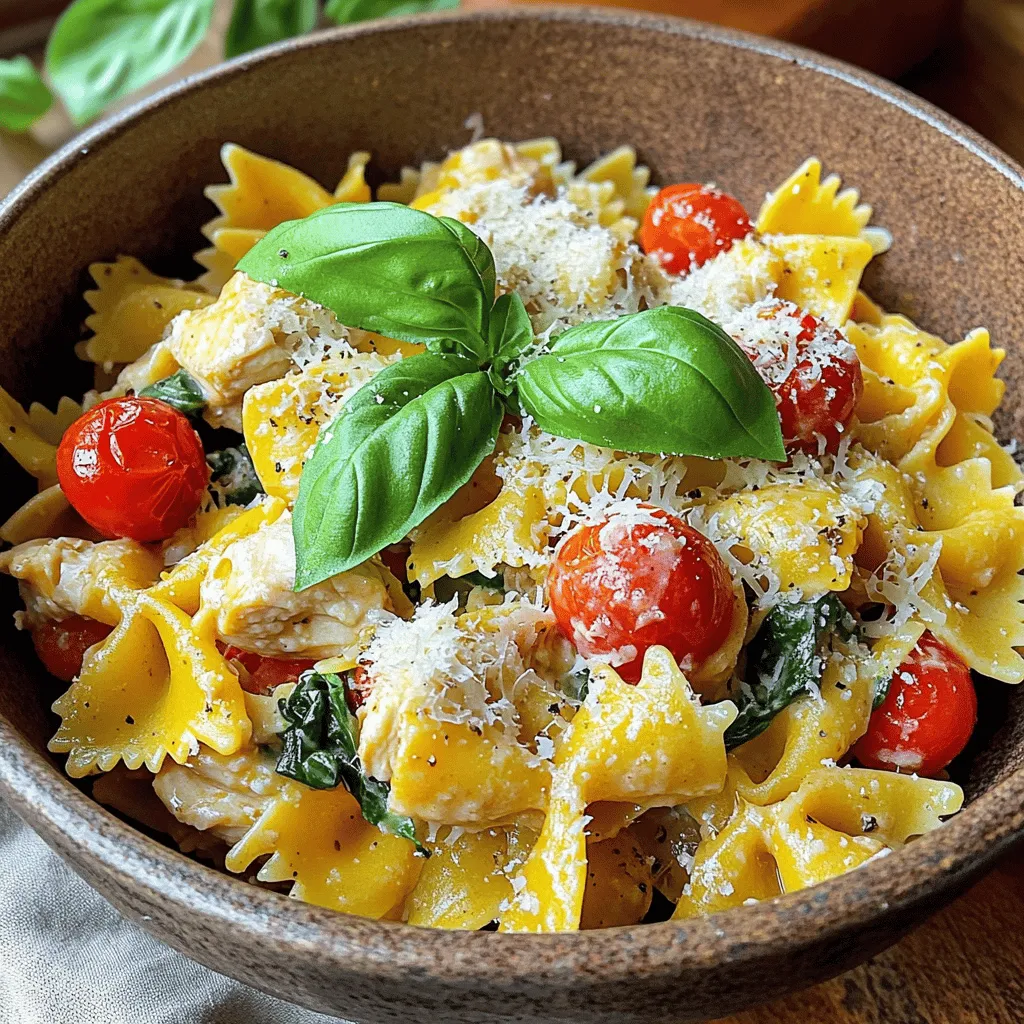 To make a tasty Instant Pot Tuscan chicken pasta, you need fresh and simple ingredients. Here is what you need: