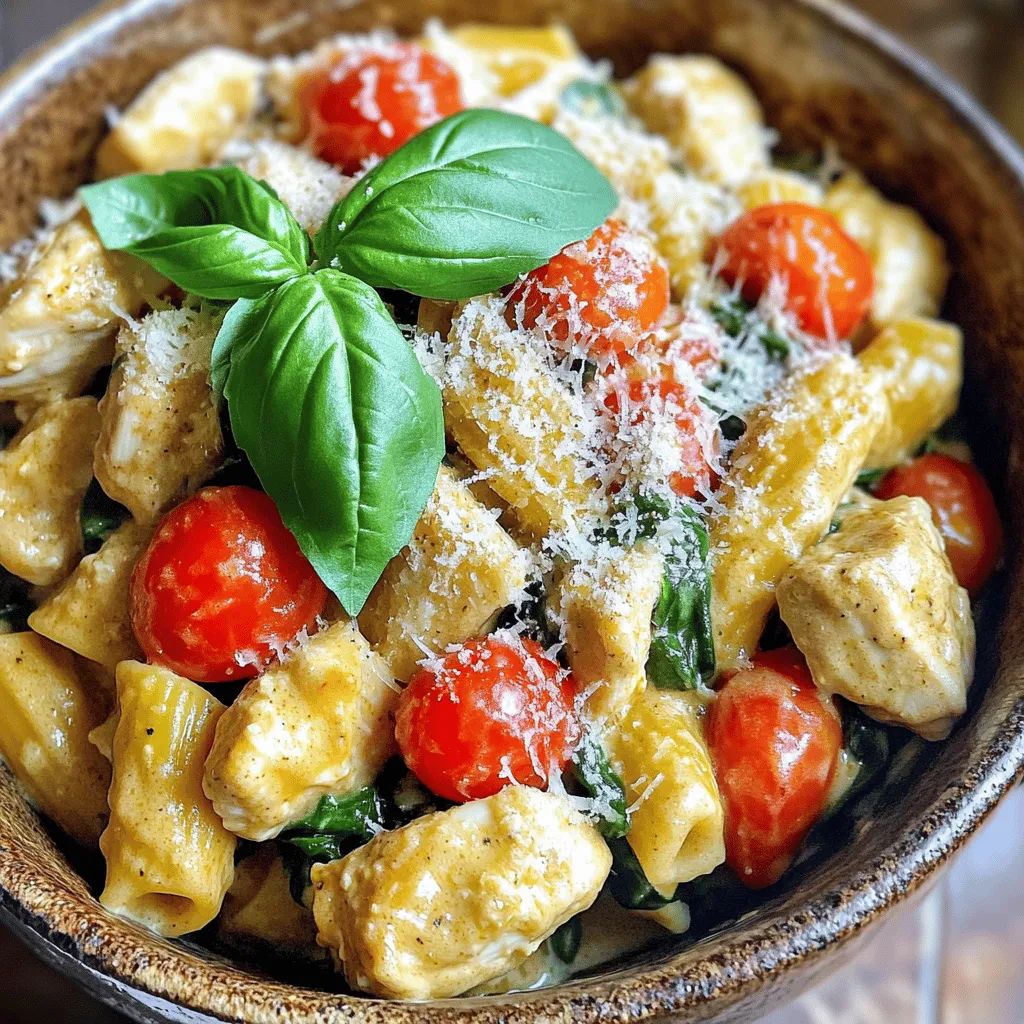 Savory Instant Pot Tuscan Chicken Pasta Recipe