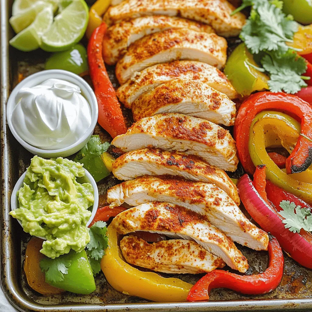 Chicken Fajita Sheet Pan Dinner for Busy Nights