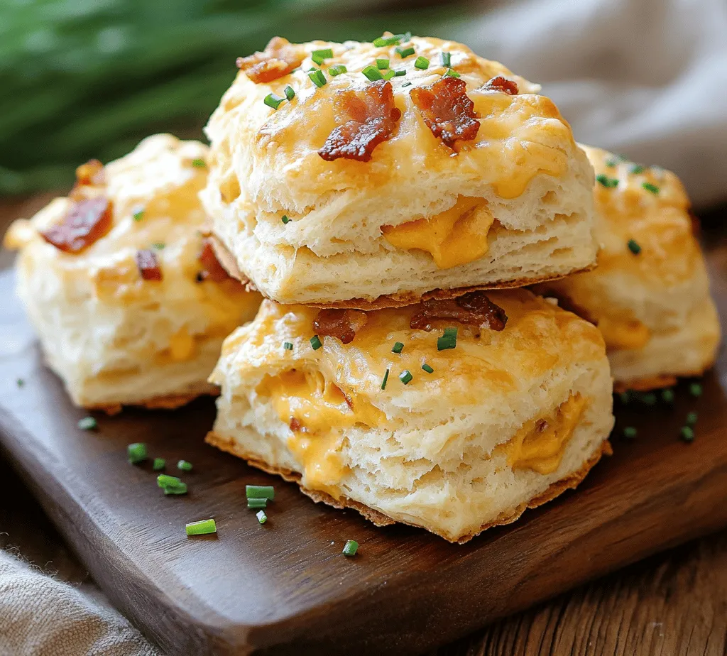 Bacon cheddar biscuits are the epitome of comfort food, merging the rich, savory taste of crispy bacon with the sharp, creamy flavor of cheddar cheese. These delightful pastries are not just your average biscuits; they are a culinary experience that evokes warmth and nostalgia, making them a favorite for many. Whether served as a breakfast treat, a hearty brunch item, or a savory side dish to complement dinner, bacon cheddar biscuits have earned their place in the hearts (and stomachs) of food lovers everywhere.