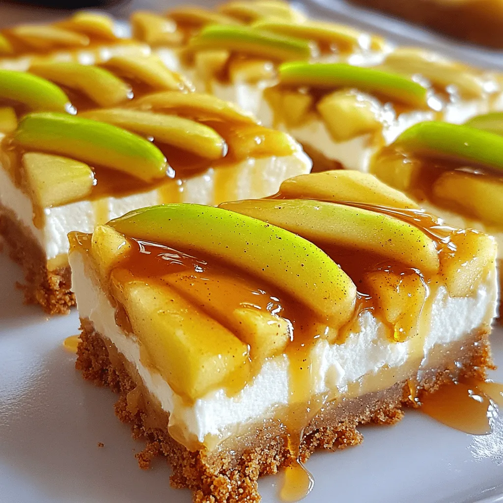 Apple Pie Cheesecake Bars Tempting Dessert Recipe