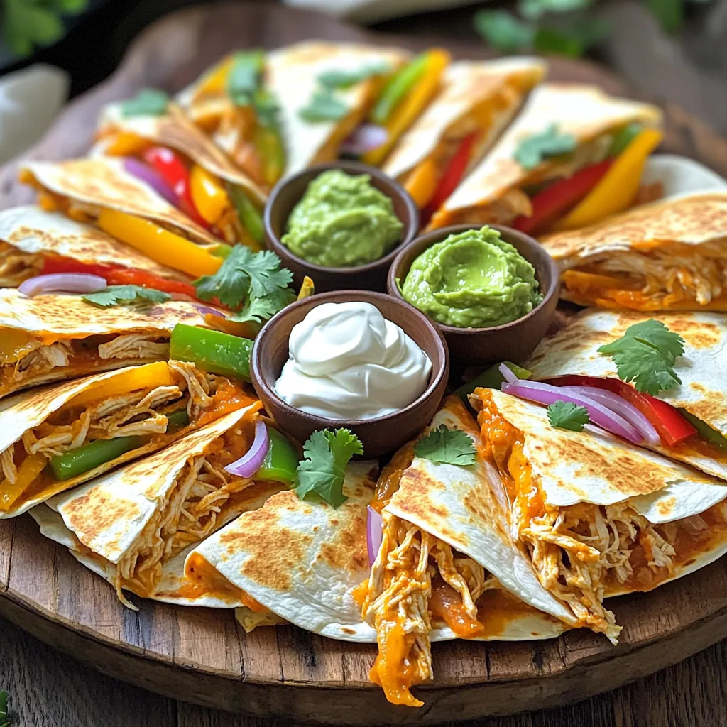 Chipotle Chicken Quesadillas in 15 Minutes Recipe