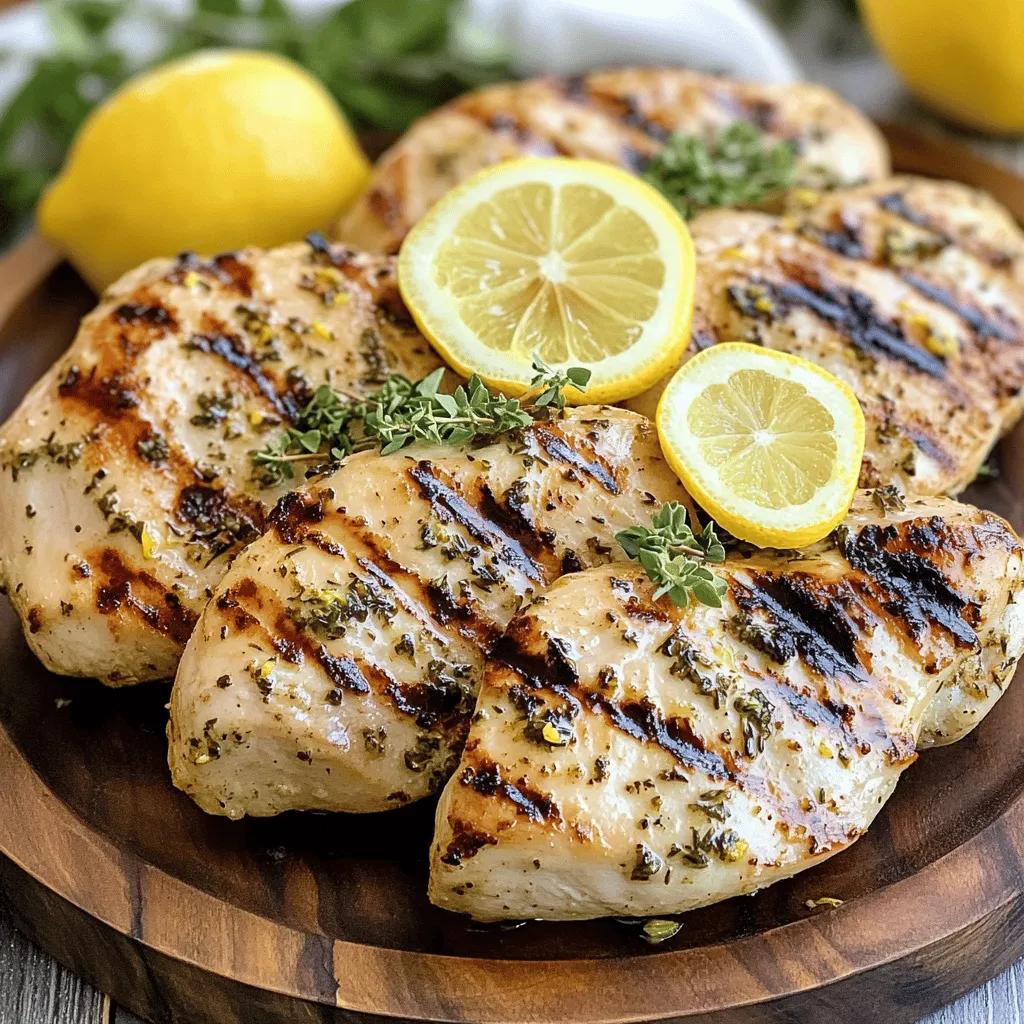 Herbed Lemon Grilled Chicken Flavorful and Fresh Meal