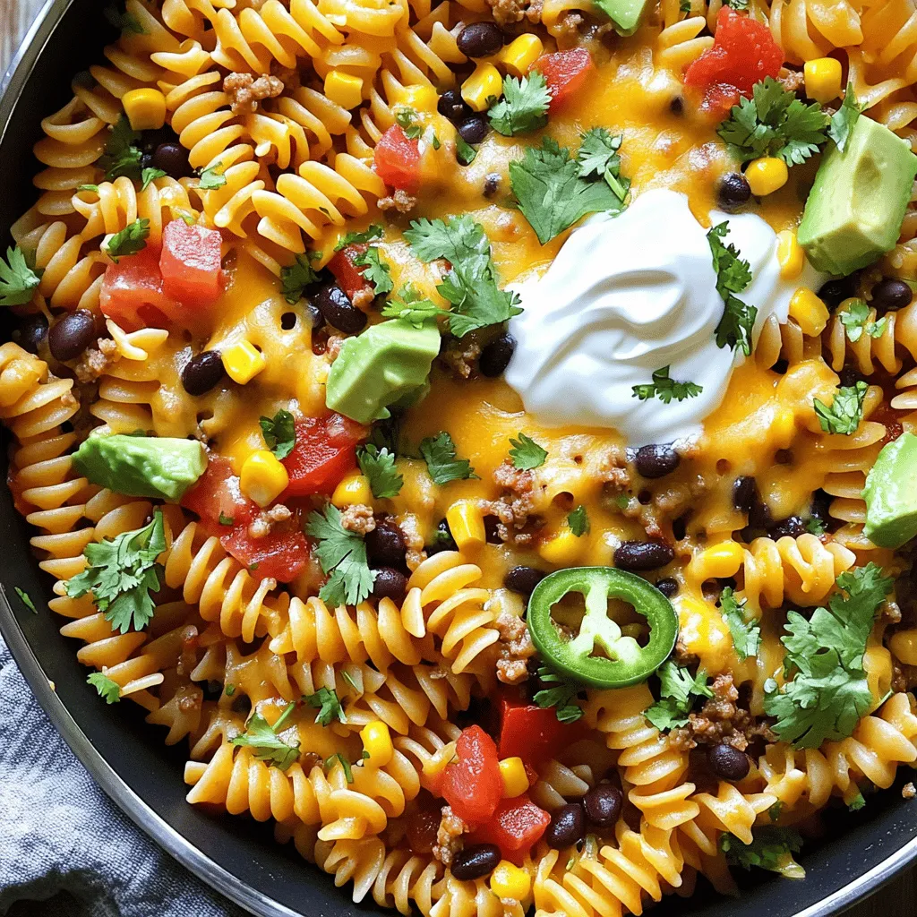 The Best Taco Pasta Easy and Flavorful Recipe