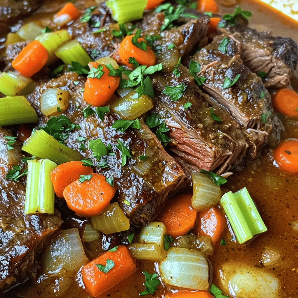 Italian Pot Roast (Stracotto) Flavorful and Tender Meal