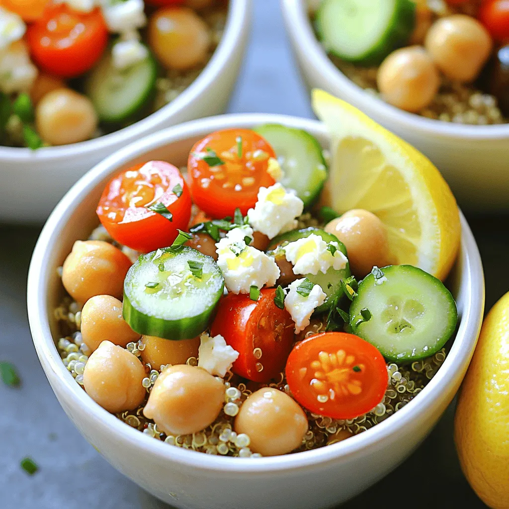 Mediterranean Quinoa Bowls Flavorful and Nutritious Meal