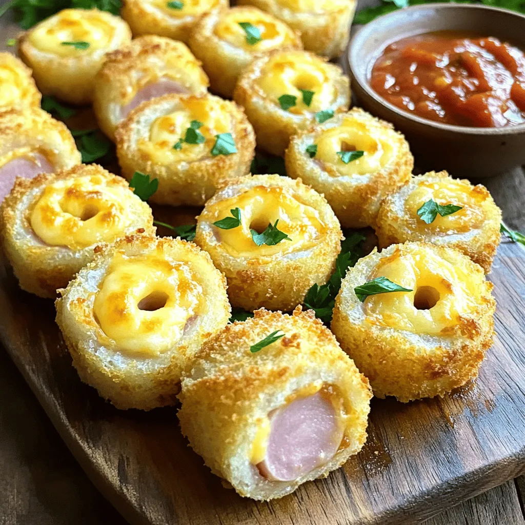Cheesy Ham Roll-Ups: The Ultimate Snack for Any Occasion