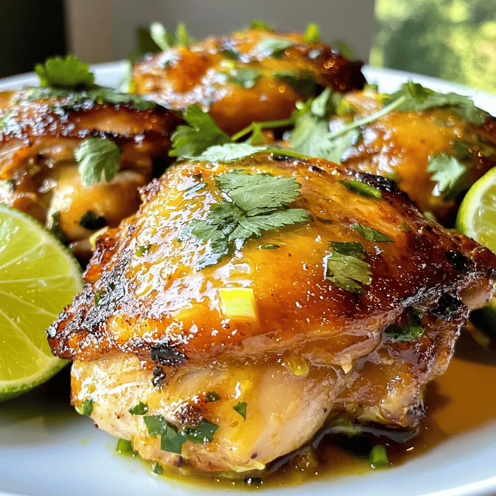 Coconut Lime Chicken Recipe: A Tropical Delight