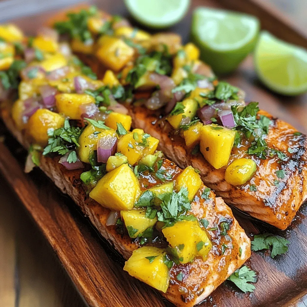 Sizzling Chipotle Salmon with Mango Avocado Salsa: A Flavorful Fiesta
